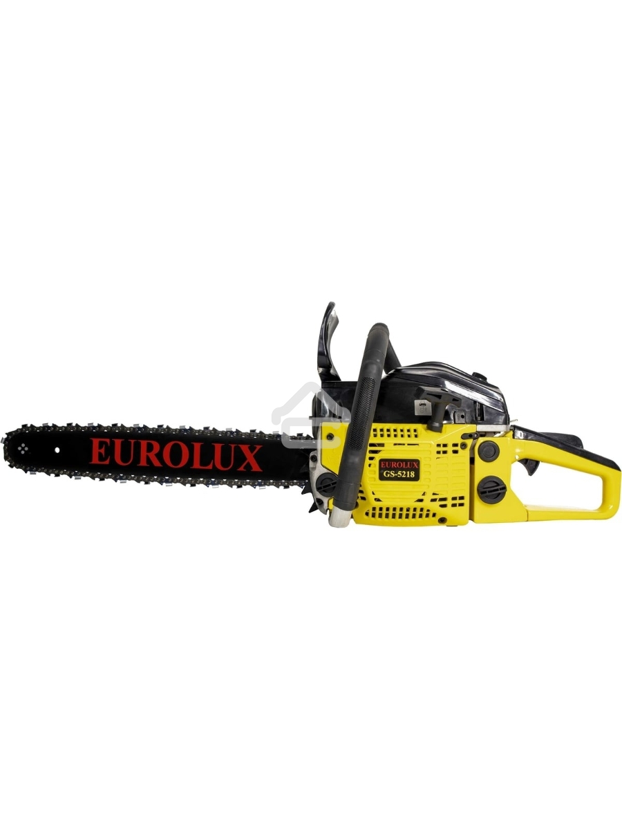 Бензопила Eurolux GS-5218 желтый/черный