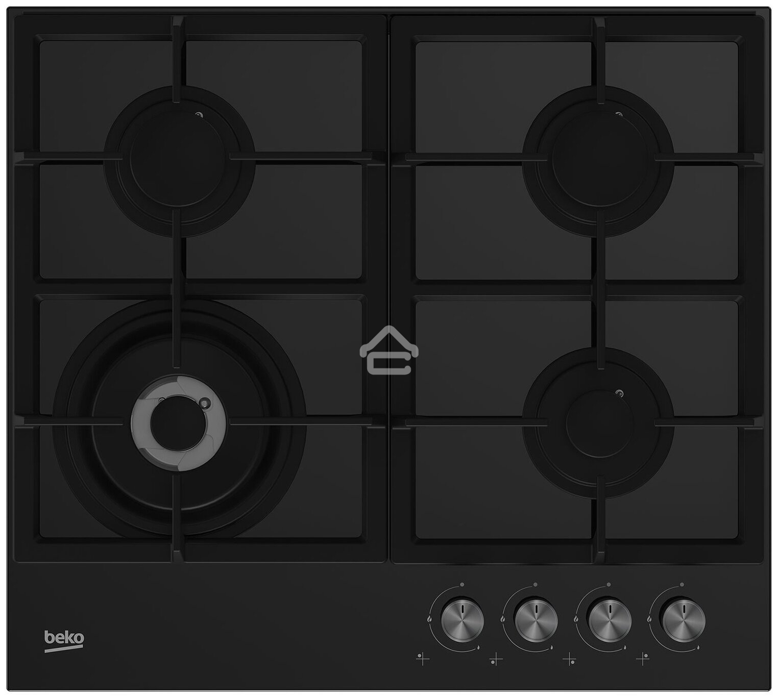 Газовая варочная панель Beko HILW 64225 S, черный