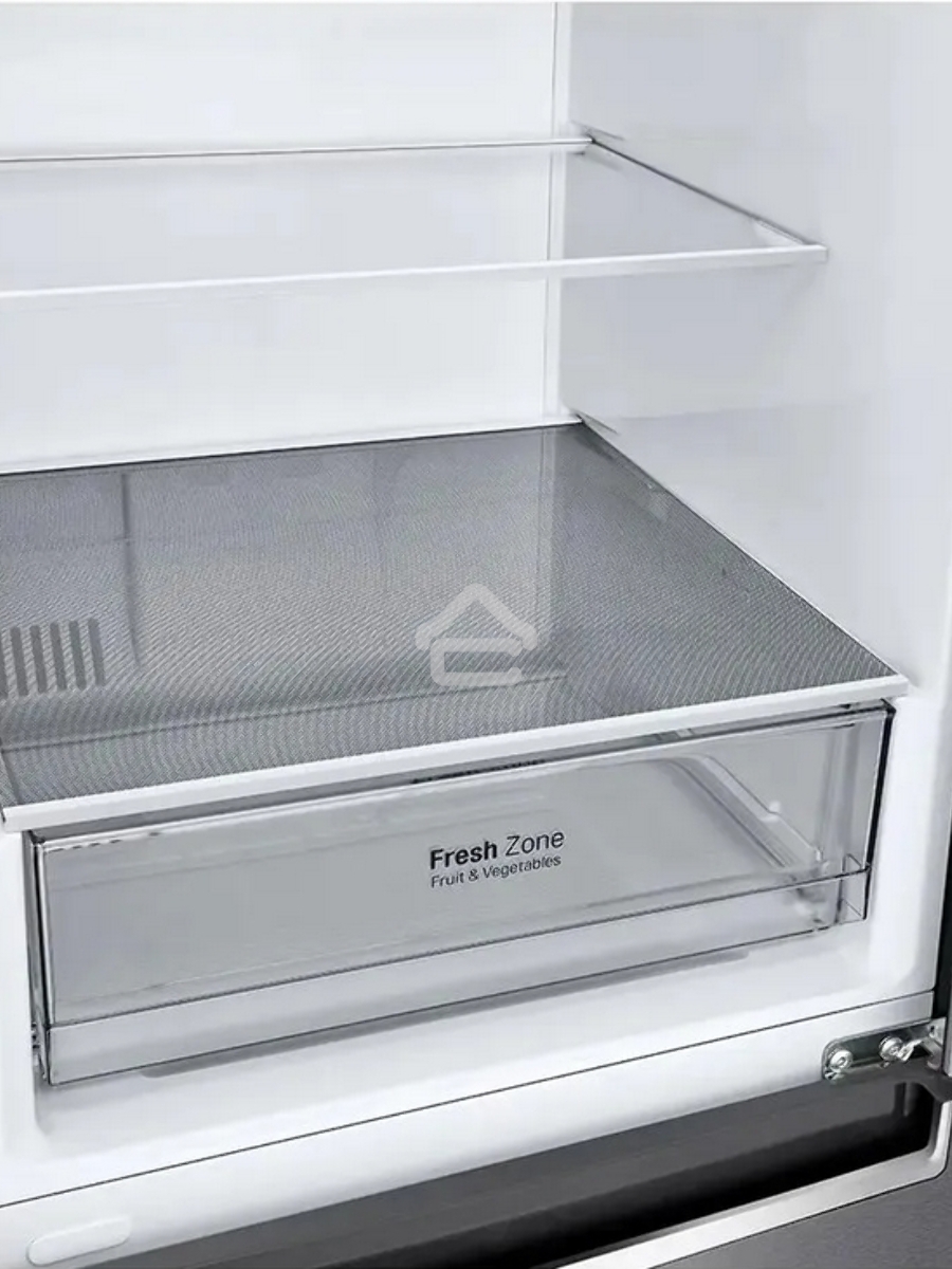 Холодильник LG GC-B509SLCL графит двухкамерный 292/127л морозилка снизу, No Frost