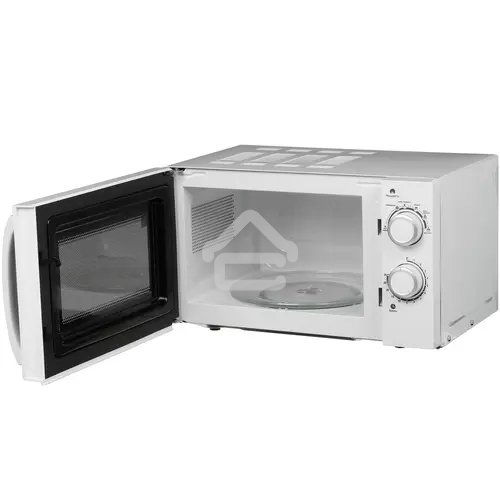 Микроволновая печь Kraft KF-20MW7W-102M белый, 20 л, 700 Вт, переключатели - поворотный механизм