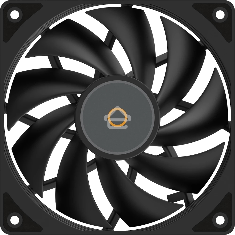 Вентилятор для корпуса Ocypus Gamma F12 BK черный 120мм 1300rpm 24.5db 3-pin