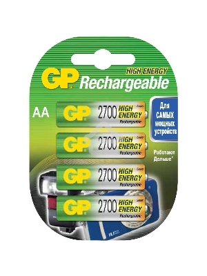 Аккумулятор GP 270AAHC-2DECRC4 (4 шт. в уп-ке)