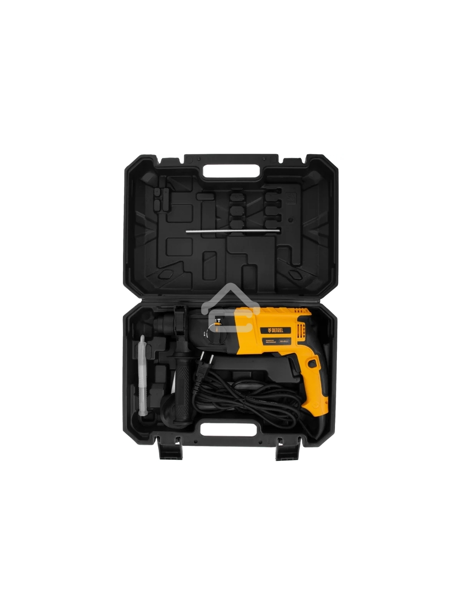 Перфоратор электрический RHH-600-22, SDS-plus, 600 Вт, 2,5 Дж, 2 реж. Denzel