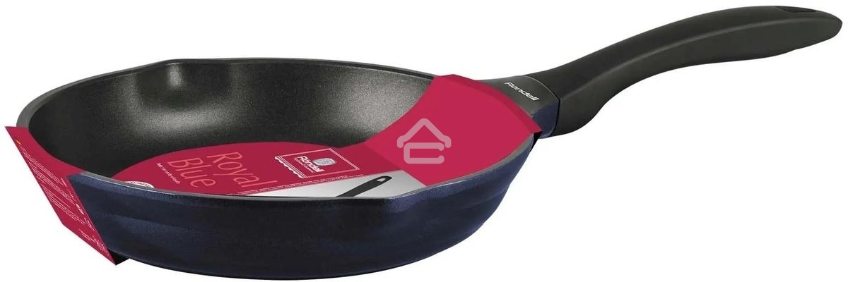Сковорода Rondell Royal Blue RDA-1543, 20 см, без крышки, синий
