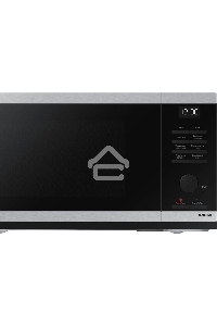 Микроволновая печь Samsung MG23DG4524ATBW нержавеющая сталь/черный 23л. 800Вт переключатели - поворотный механизм