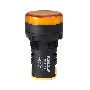 Лампа AD22DS(LED) матрица D22мм желтый 24В AC/DC-КЭАЗ