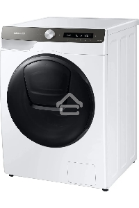 Стирально-сушильная машина Samsung WD80T554CBT/LD белый, загрузка фронтальная 8 кг, 1400 об/мин, класс: A