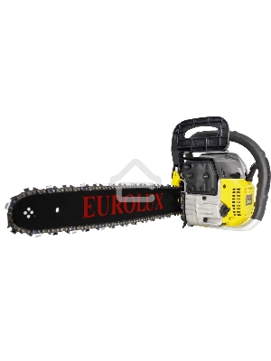 Бензопила Eurolux GS-5218 желтый/черный