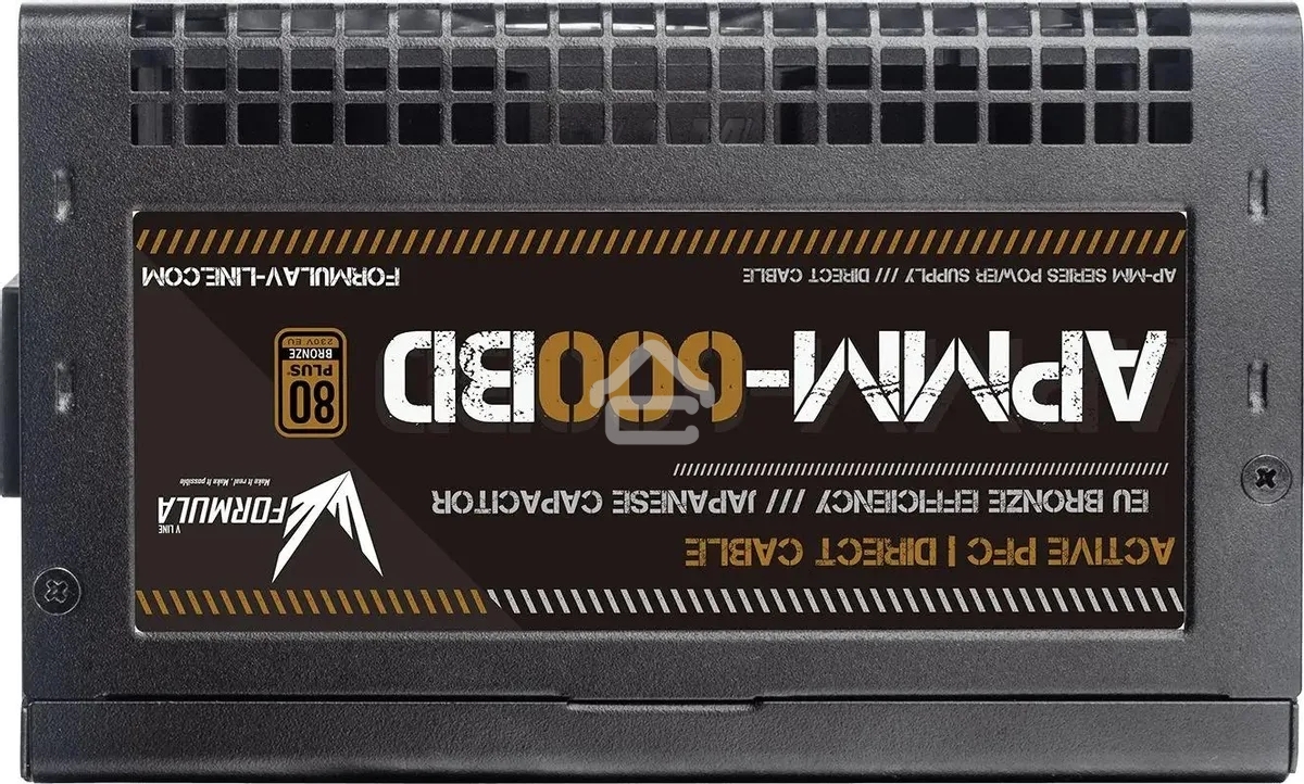 Блок питания Aerocool/Formula APMM-600BD, 600Вт, 80 PLUS Bronze, 120мм, черный