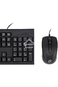 Клавиатура + мышь Oklick 630M клав:черный мышь:черный USB