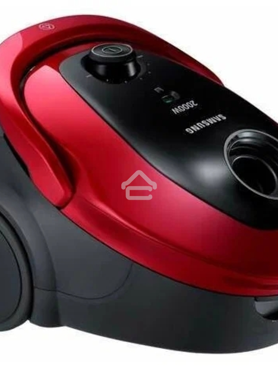 Пылесос Samsung VC20M253AWR красный, 460/2000 Вт, уборка сухая, пылесборник мешок, 2.5 л