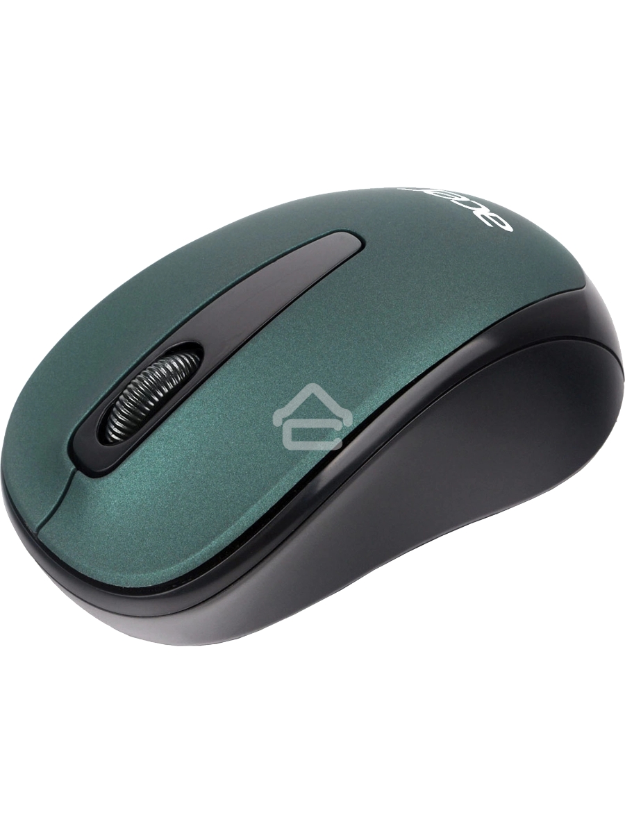 Мышь беспроводная Acer OMR135 зеленый, 1000 dpi, радиоканал, USB, кнопки - 3