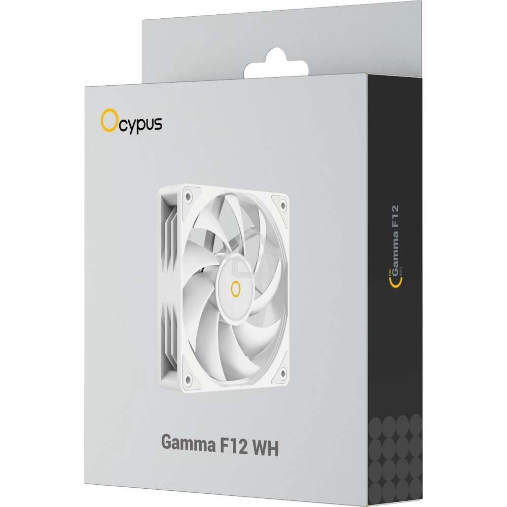 Вентилятор для корпуса Ocypus Gamma F12 WH/White/3pin