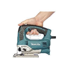 Лобзик электрический Makita JV0600K Лобзик,в\рук, 650Вт,500-3100об\м,ход-23мм,рез-90мм,2.4кг,чем,3маятн+1