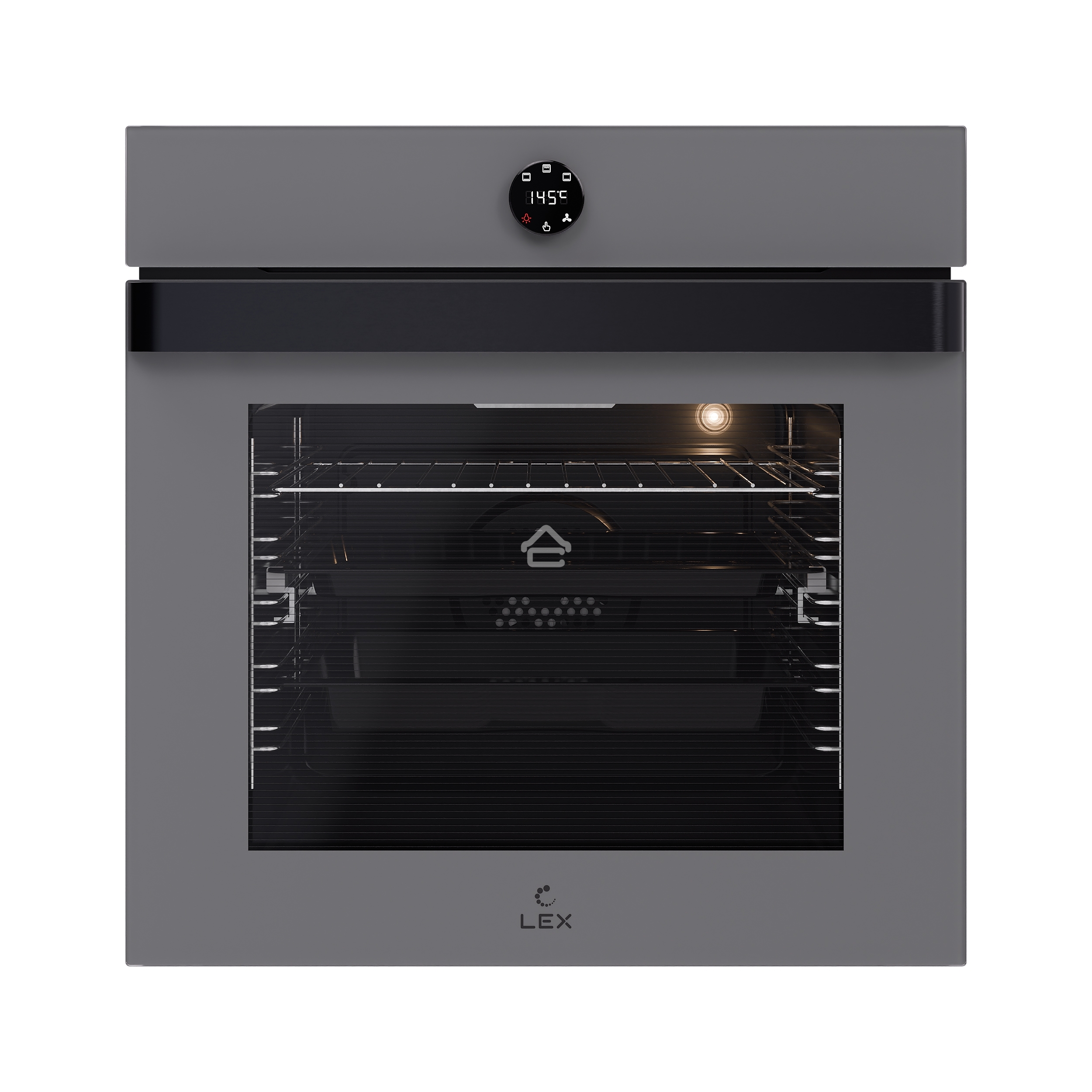 Духовой шкаф электрический LEX EDP 607 GR Wide Series серый