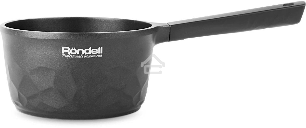 Ковш Rondell ArtDeco RDA-1253, 1.5л, без крышки, черный