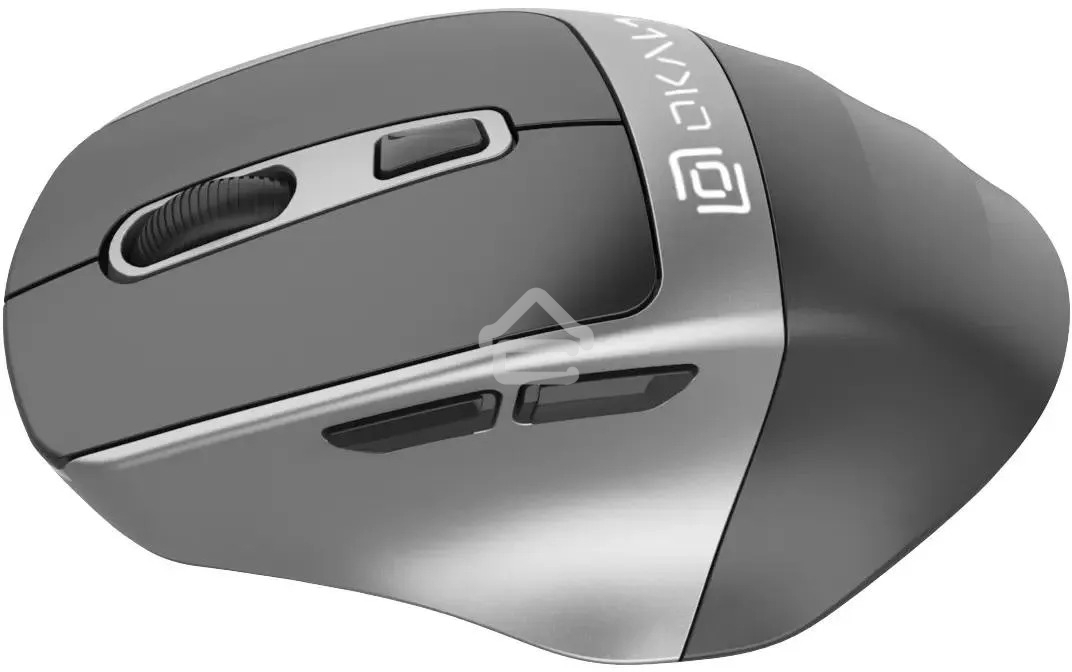 Мышь беспроводная Oklick 516MW черный/серебристый, 1600 dpi, радиоканал, Bluetooth, USB, кнопки - 6