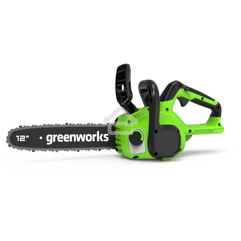 Цепная пила аккумуляторная GreenWorks GD24CS30K2, 24V, 30см, бесщеточная, c АКБ 2 Ач и ЗУ (2007007UA)