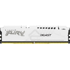 Оперативная память Kingston FURY Beast White EXPO, DDR5, 32Gb (1x32 GB), 6000 MHz, CL30, радиатор, белый