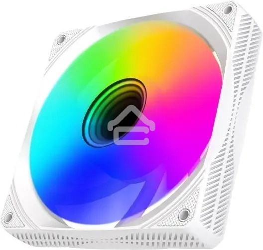 Вентилятор для корпуса Bloody BD-CF120ARGb1 ARGb белый, 120 мм, 1600 об/мин, 26 дБ, 4 pin