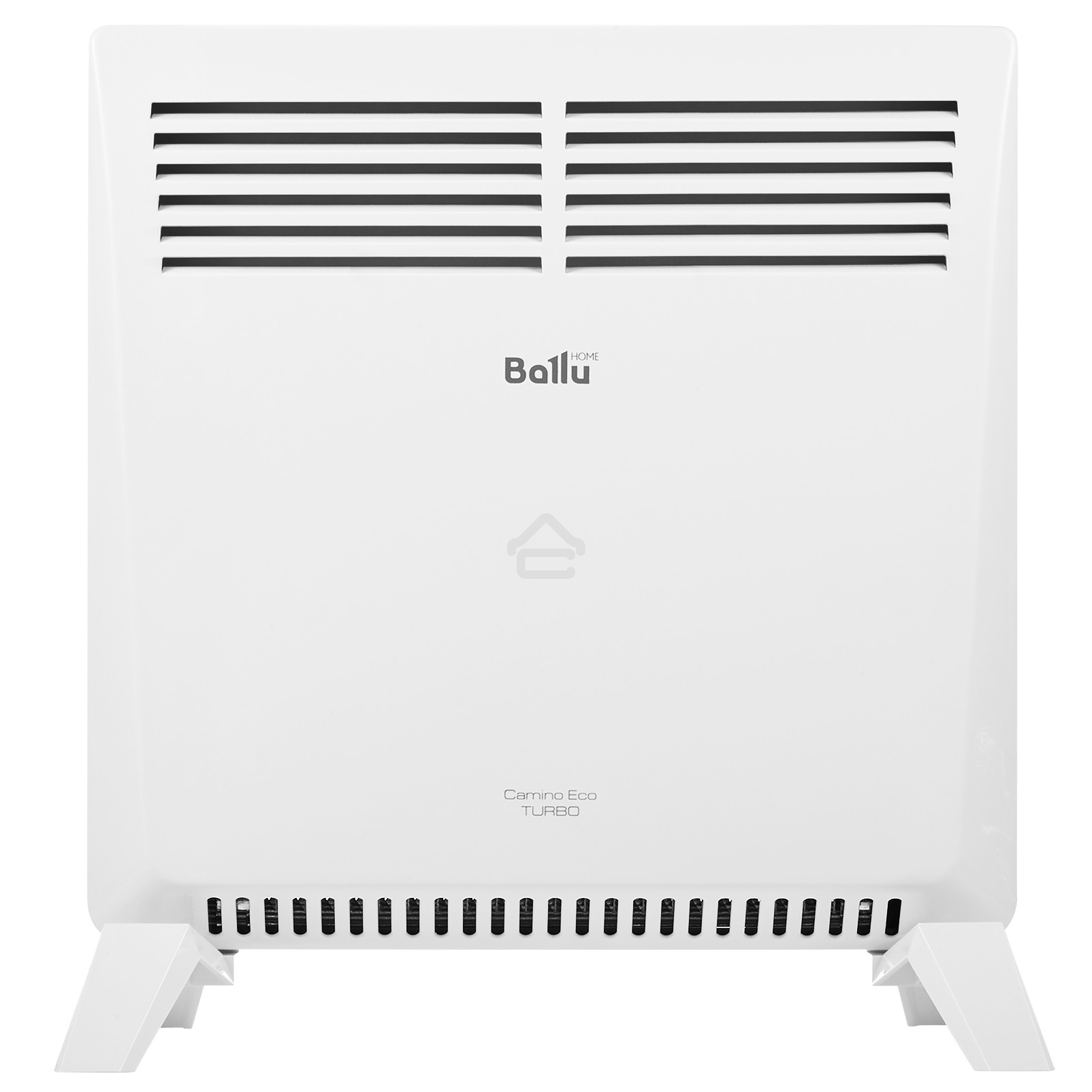 Конвектор Ballu Camino Eco Turbo BEC/EMT-1000 + Кронштейн CWM-02, белый, 1000 Вт, 15 м2, термостат