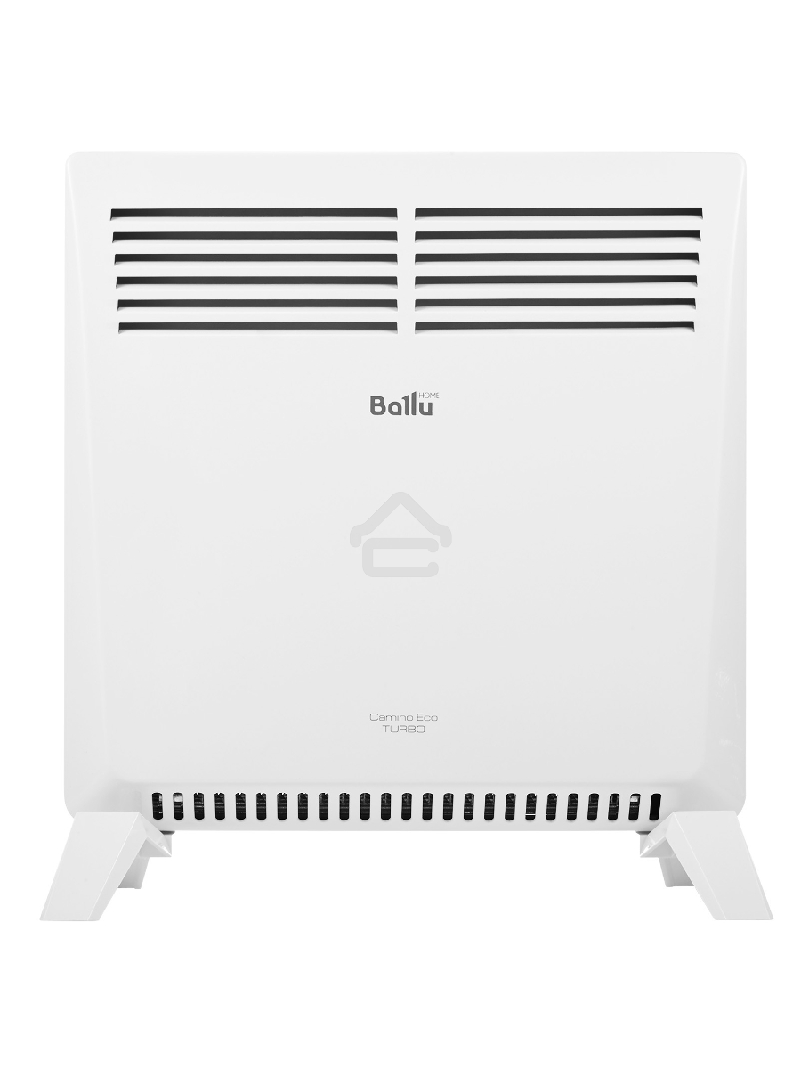 Конвектор Ballu Camino Eco Turbo BEC/EMT-1000 + Кронштейн CWM-02, белый, 1000 Вт, 15 м2, термостат