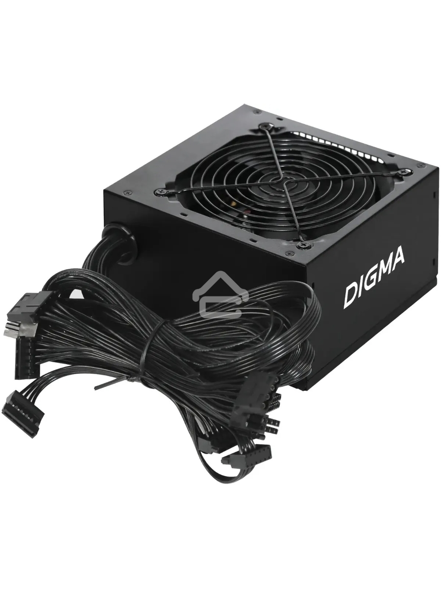 Блок питания Digma DPSU-450W RTL, 450Вт, 120мм, черный