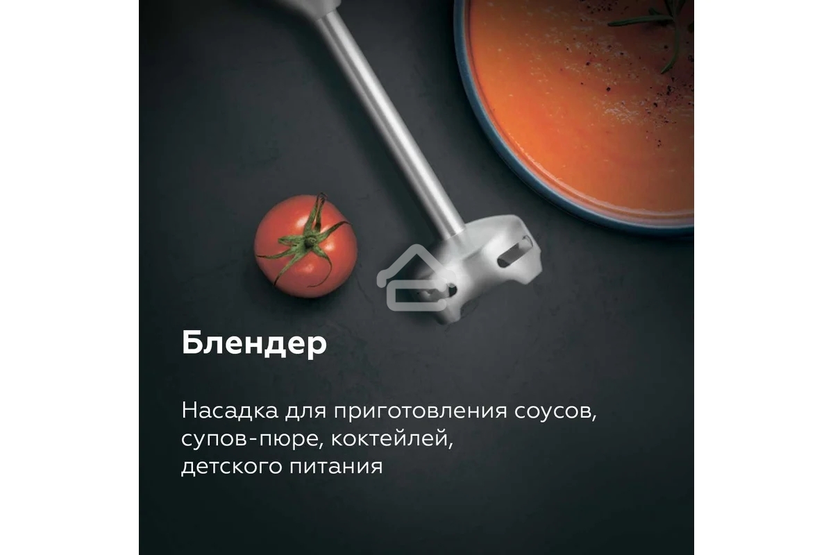 Блендер BQ HB522PS Black-Steel. Мощность:1000 Вт, 3 в1 Блендер + миксер + измельчитель