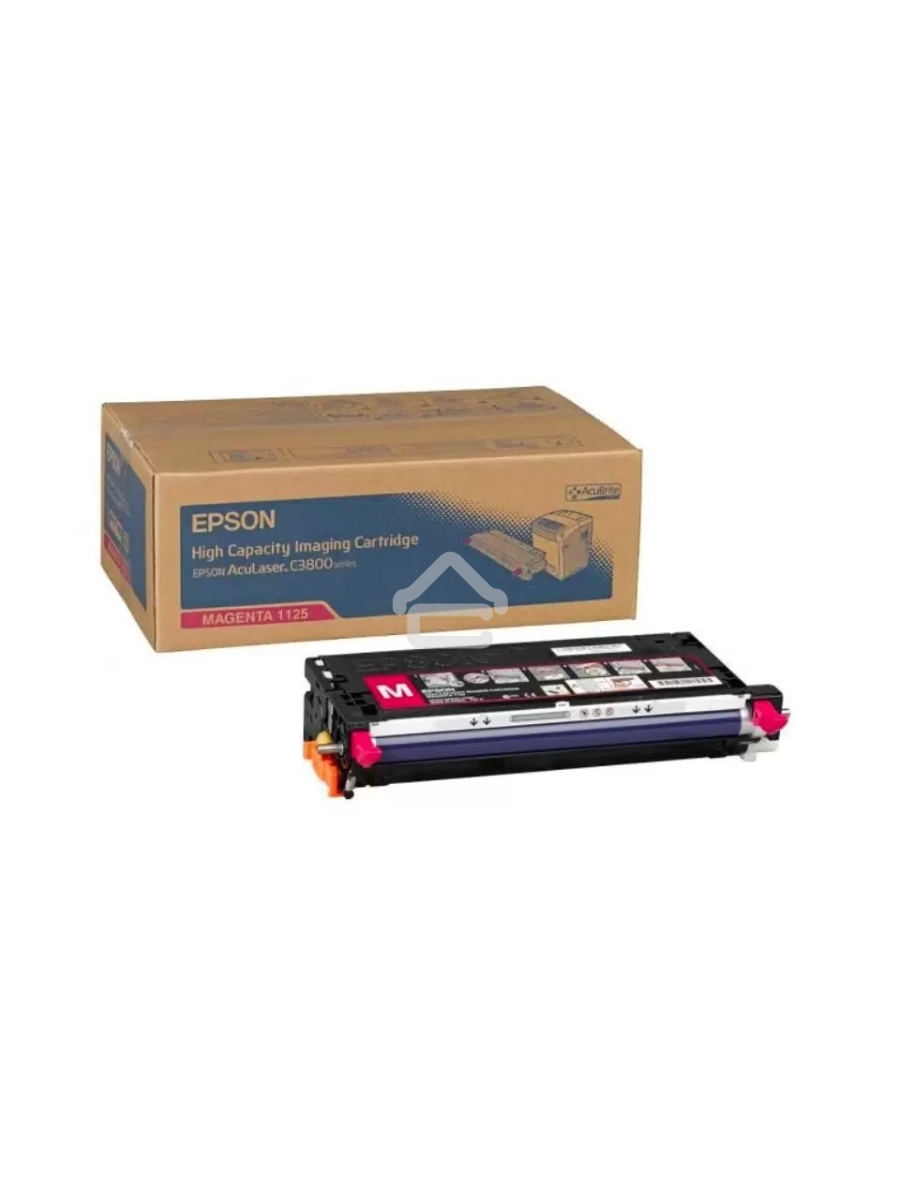 Картридж лазерный Epson C13S051125 pink (9000 стр) для AcuLaser C3800DN C3800, C3800DTN, C3800N