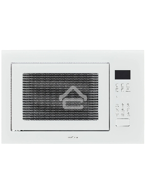 Микроволновая печь встраиваемая Krona REIN 60 WH белый, 25 л, 900 Вт, переключатели - сенсорные кнопочные (Touch Control)