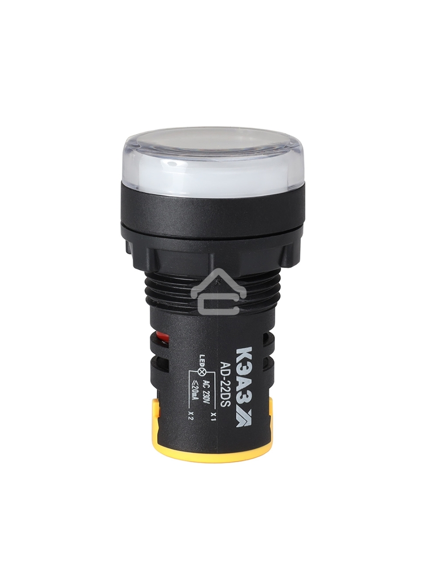 Лампа AD22DS(LED) матрица D22мм белый 24В AC/DC-КЭАЗ