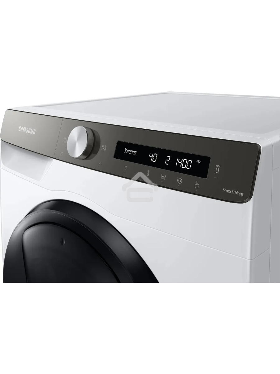 Стирально-сушильная машина Samsung WD80T554CBT/LD белый, загрузка фронтальная 8 кг, 1400 об/мин, класс: A