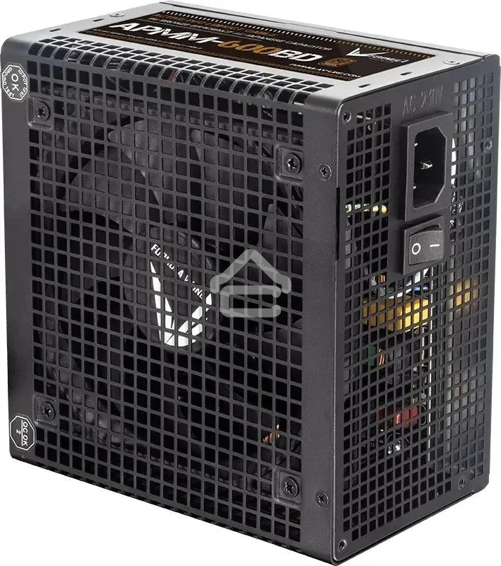 Блок питания Aerocool/Formula APMM-600BD, 600Вт, 80 PLUS Bronze, 120мм, черный