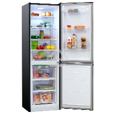 Холодильник Nordfrost NRB 162NF B черный двухкамерный 205/105 л морозилка снизу, капельная система