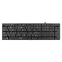 Клавиатура Oklick 520M2U проводная, USB, черный + черный