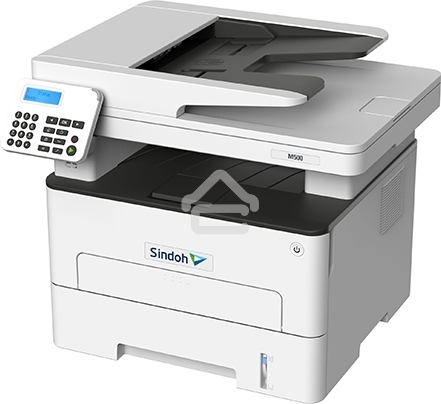 МФУ лазерное Sindoh M500 МОНОХРОМ А4,принтер/копир/сканер/факс 34 стр/мин,Wi-Fi. AirPrint,ADF 50,стартовый тонер в компл 700 отп.