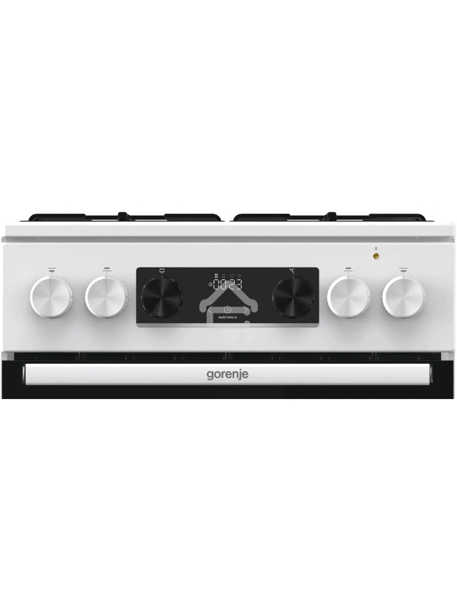 Плита комбинированная Gorenje GK5C60WJ белый, конфорок 4 газовых, духовка 62 л, 50 см x 85 см x 59.4 см