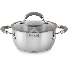 Кастрюля Rondell RDS-755 Balance 5 л 24 см, нержавеющая сталь 18/10, с крышкой