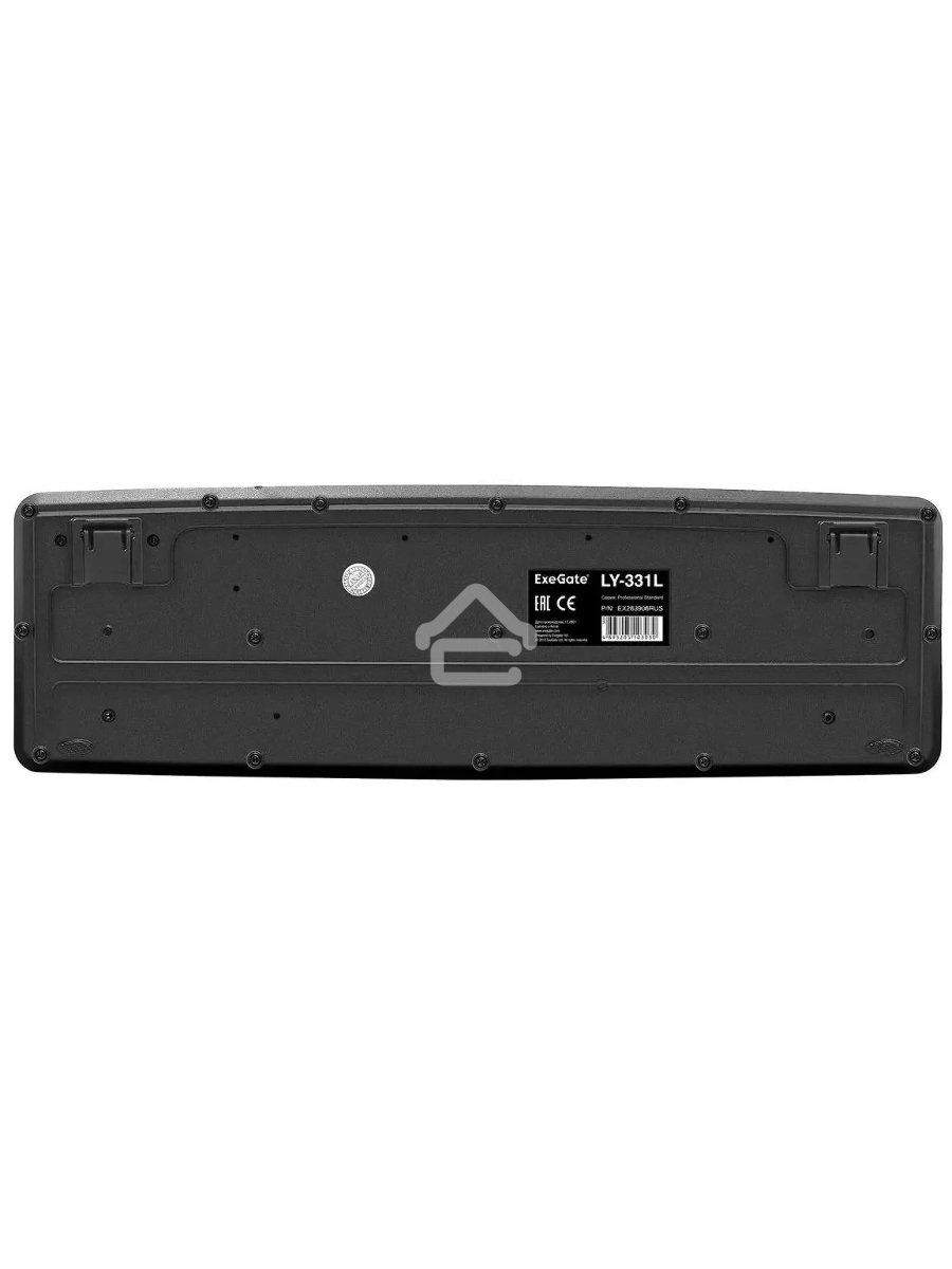 Клавиатура ExeGate LY-331L (EX263906RUS) проводная, USB, черный
