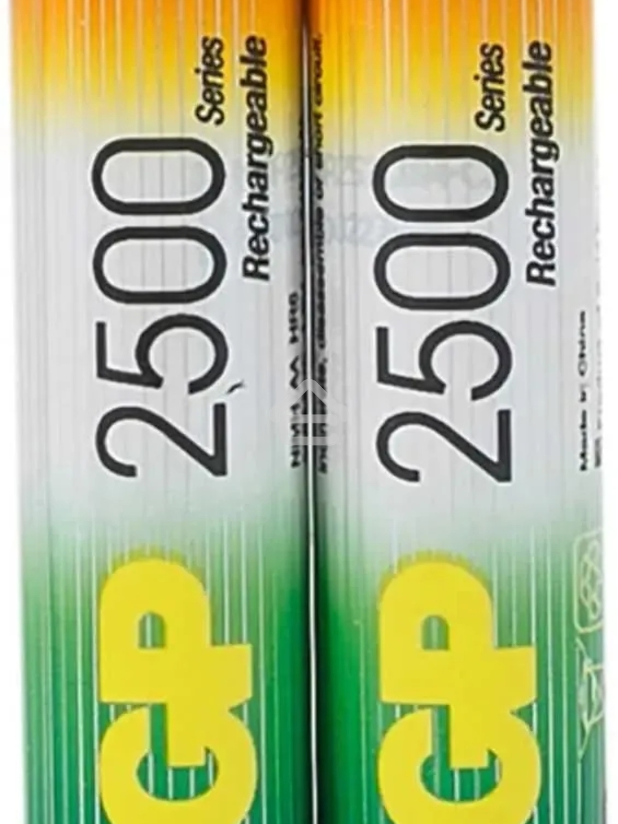 Аккумулятор GP Rechargeable NiMH 250AAHC 2500mAh AA (2 шт. в уп-ке)