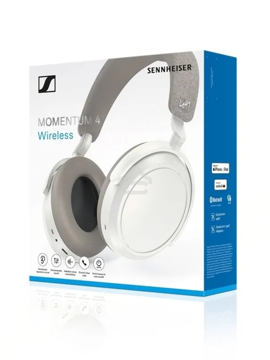 Наушники Sennheiser Momentum 4 Wireless белый