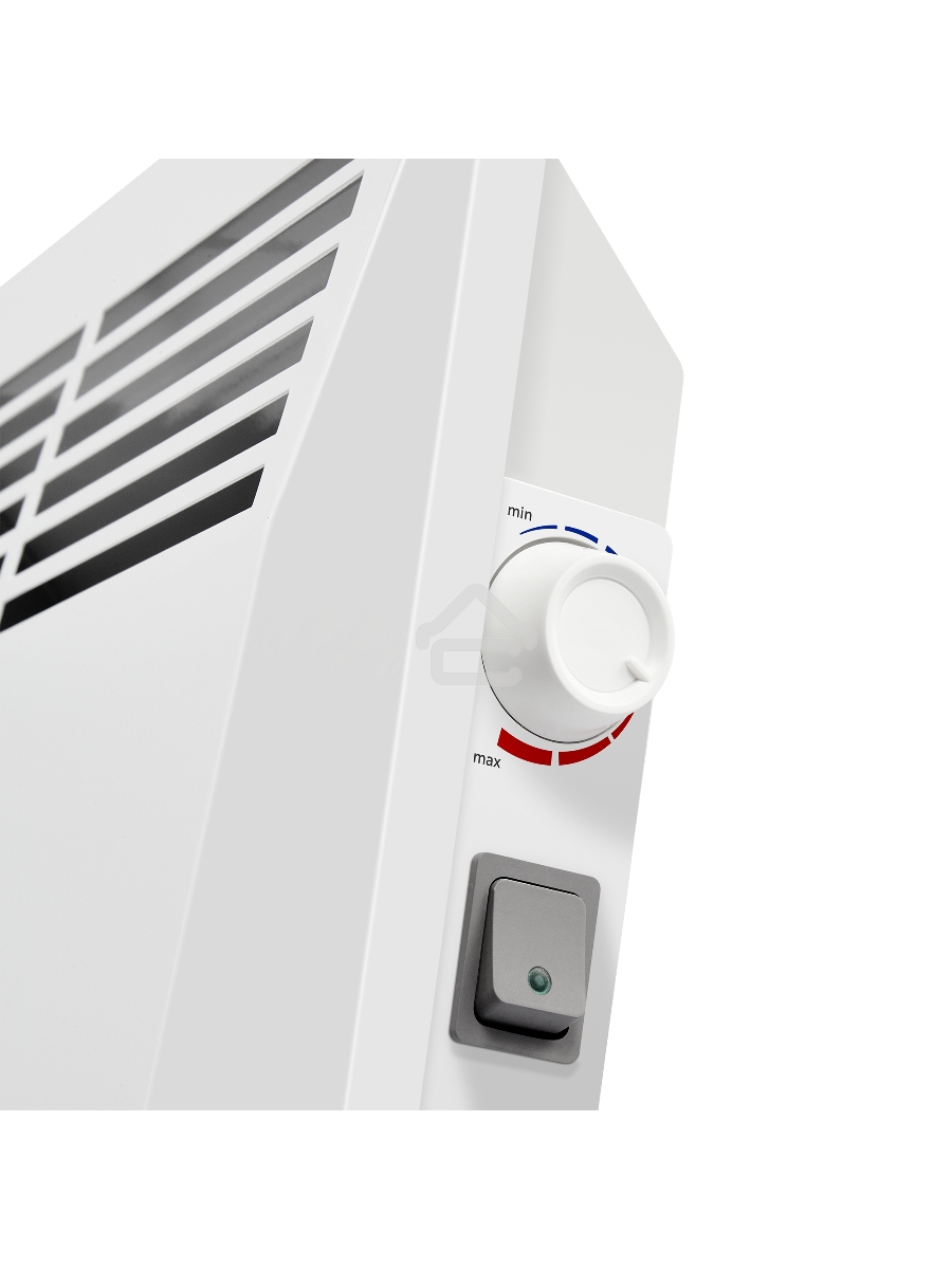 Конвектор Ballu Camino Eco Turbo BEC/EMT-1000 + Кронштейн CWM-02, белый, 1000 Вт, 15 м2, термостат