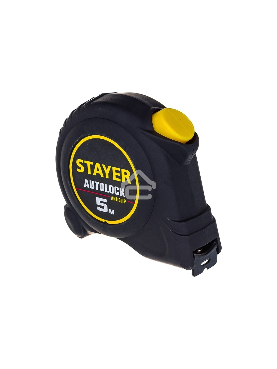 Рулетка с автостопом STAYER АutoLock 5м / 19мм