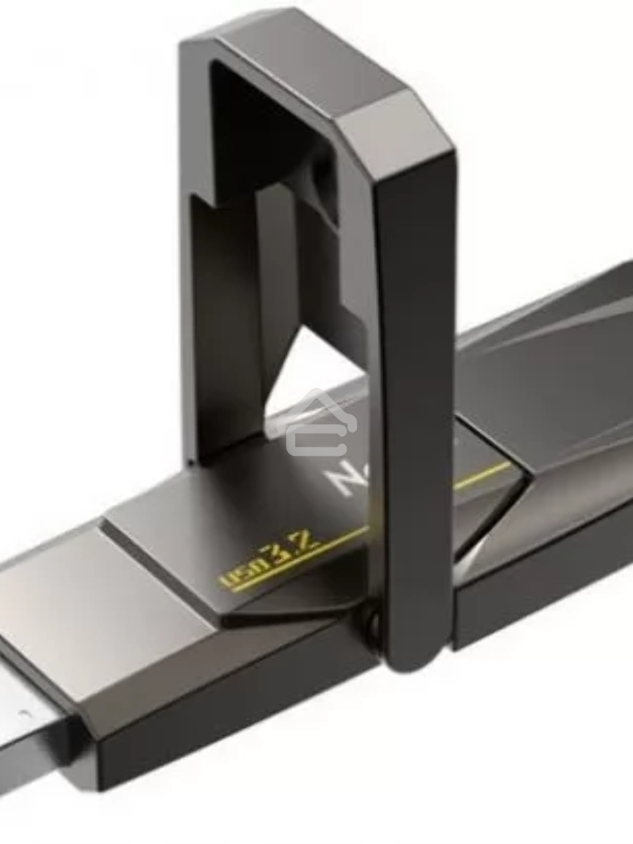 Флеш диск Netac US5 128GB USB3.2+TypeC Solid State Flash Drive, up to 550MB/500MB/s