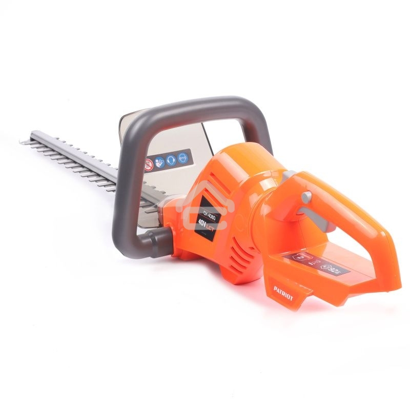 Хедж-триммер аккумуляторный PATRIOT CH4080, 40B платформа LCT, длина ножей 450мм, поворотная рукоятка, без АКБ и ЗУ