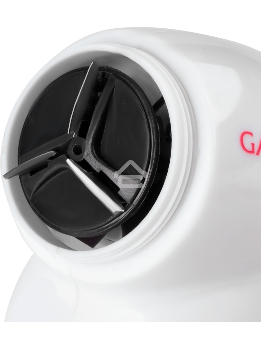 Машинка для удаления катышков Galaxy LINE GL 6301, белый c розовым, питание: 2 батарейки 