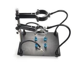 Лупа с держателем платы для пайки и магнитным блоком Kaisi TE-808A