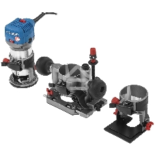 Кромочный фрезер ЗУБР Профессионал 750 Вт, сумка, 3 основания, (ФПК-750Н)