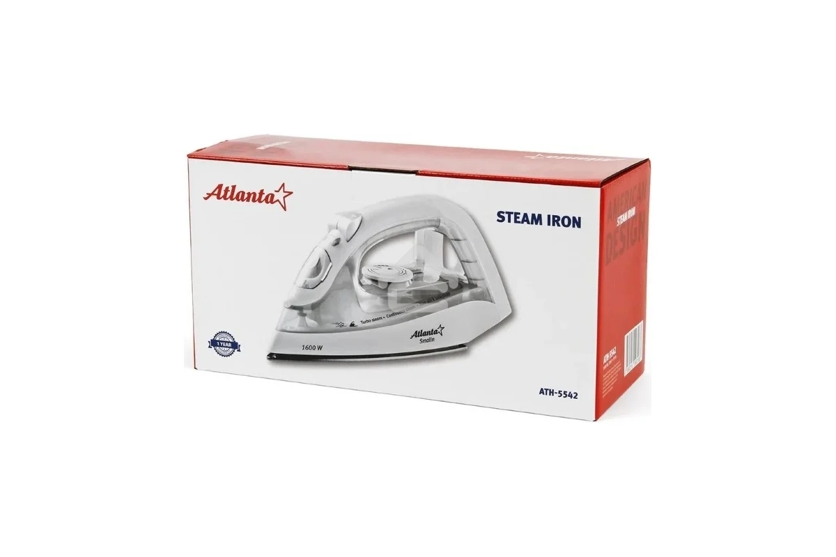 Утюг ATLANTA ATH-5542 белый