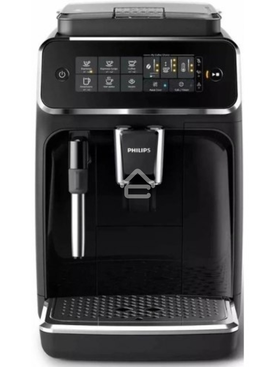 Кофемашина автоматическая Philips EP3321/40 черный, исп. кофе - зерна, 1.8 л, 1500 Вт, 15 Бар.